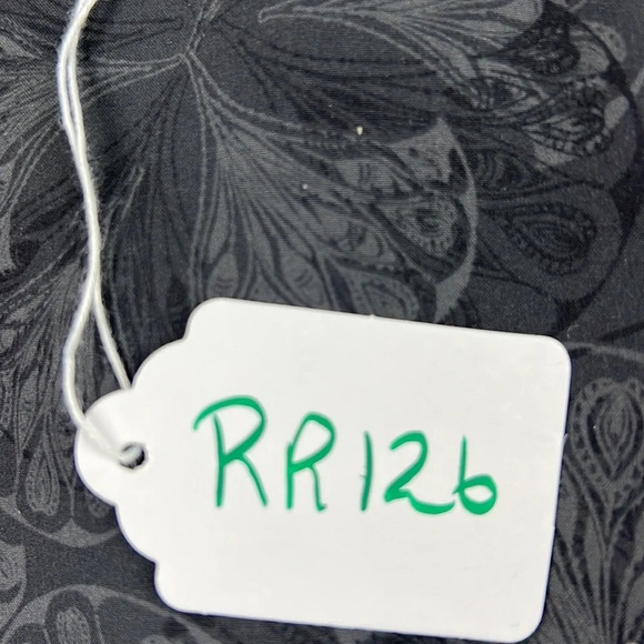 The North Face TNF Apex Charcoal Grey Floral Waterproof Full Zip Jacket Coat - Picture 9 of 9